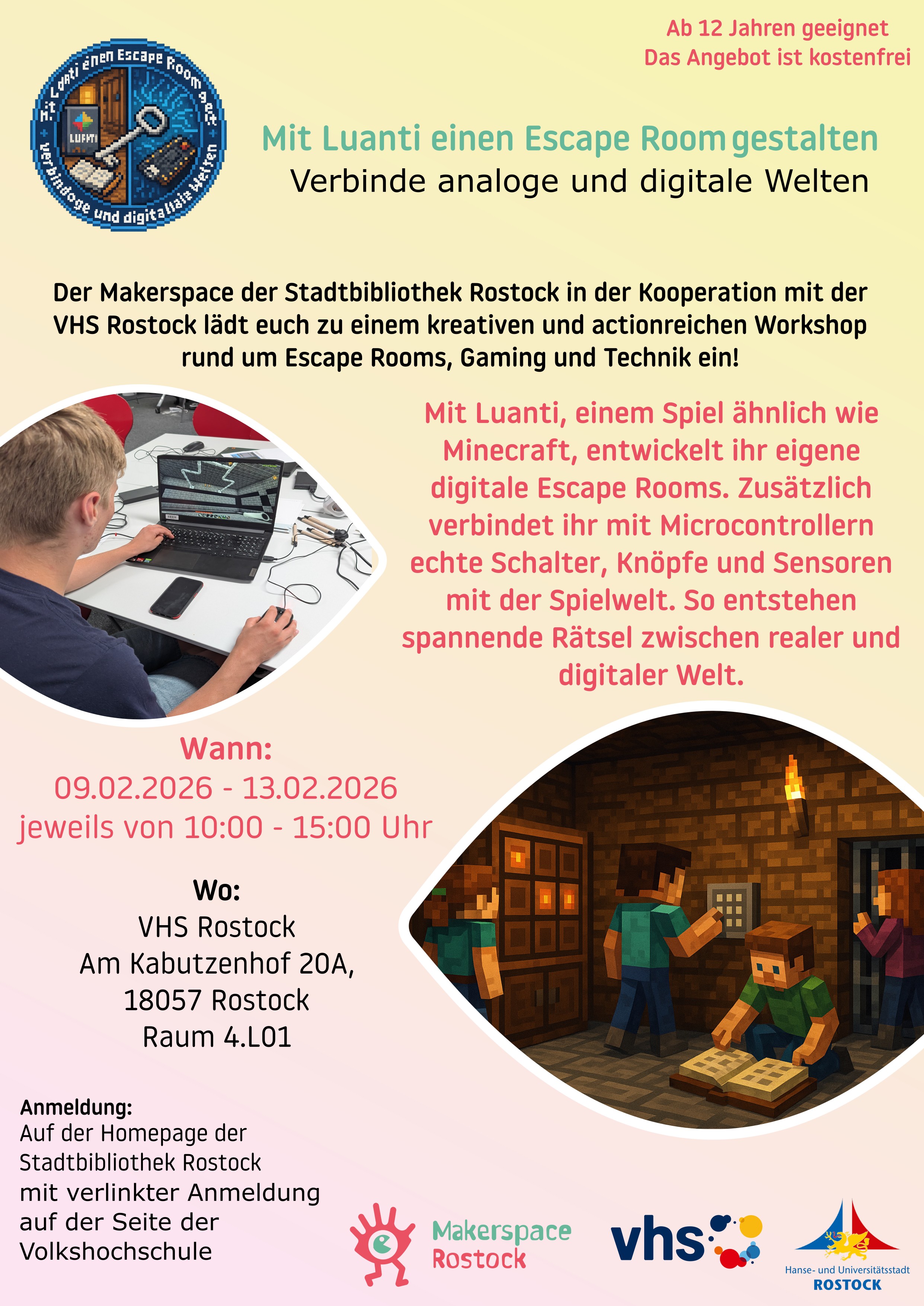 Plakat Veranstaltung