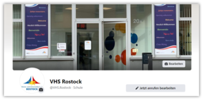 ... hier geht es zur facebook-Seite der vhs Rostock.